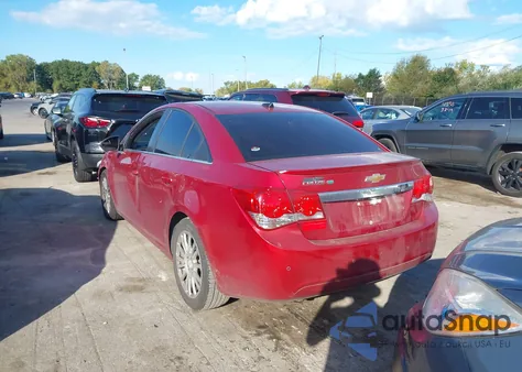 2013 Chevrolet Cruze Eco Auto из США, поврежденный, VIN 1G1PH5SB9D7259742